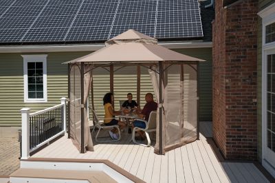 Image showing 9 th ShelterLogic 11 ft. x 11 ft. Magnolia Gazebo