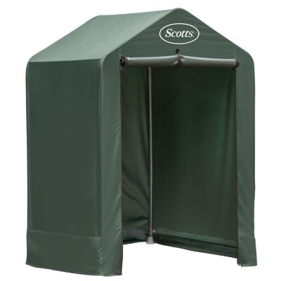 Scotts 4 ft. x 4 ft. x 6 ft. Garden Shed