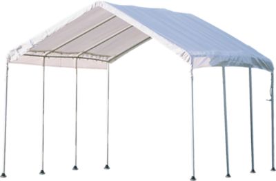 ShelterLogic 10 ft. x 20 ft. Maxap Gazebo Canopy, 8 Legs, White