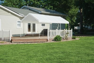 Image showing 7 th ShelterLogic 10 ft. x 20 ft. Maxap Gazebo Canopy, 8 Legs, White