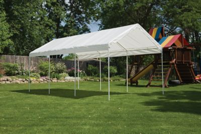 Image showing 8 th ShelterLogic 10 ft. x 20 ft. Maxap Gazebo Canopy, 8 Legs, White