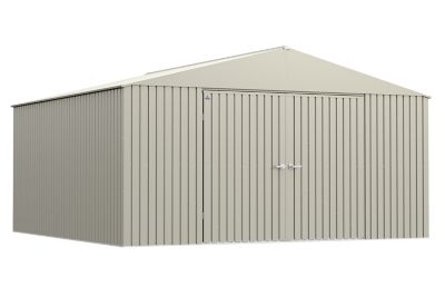 Arrow Elite Steel Storage Shed, 14 x 14, Cool Grey, EG1414CG