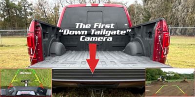 BringIt Switchback Solo - "Down Tailgate" Camera for F-250/350 2017-2022