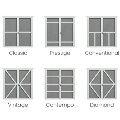 Image showing  12 x 12ft. Ranch Style Wood Storage Shed for Existing Cement Pad Foundation, Floor System Not Included