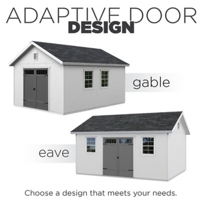 Image showing  12 ft. x 16 ft. Multi-Purpose Shed with Windows and Full Floor System