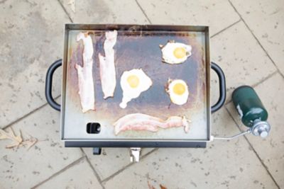 Image showing 5 th Razor 1-Burner Portable Propane Gas Flat Top Griddle, 284 sq. in., Black