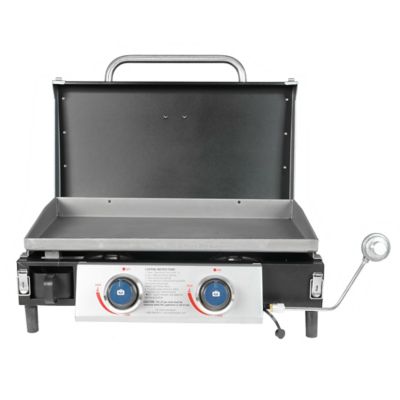 Razor 2-Burner Portable LP Gas Griddle with Lid, GGT2131M at Tractor ...