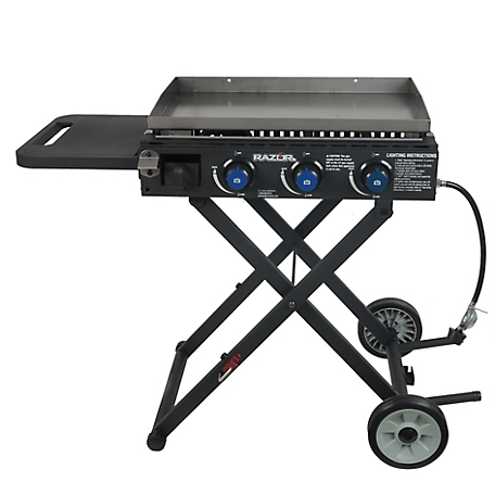 Razor 3-Burner Portable Griddle with Lid, GGC2228MG at Tractor Supply Co.