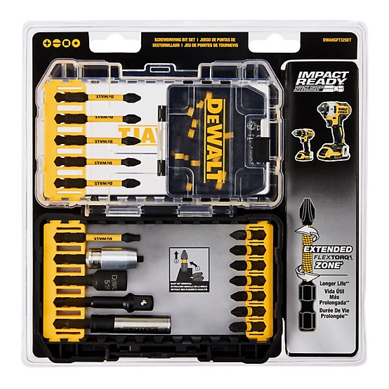 PORTER-CABLE FlexTorq 34-Piece Impact Driver Bit Set PORTER-CABLE FlexTorq 34-Piece Impact Driver Bit Set