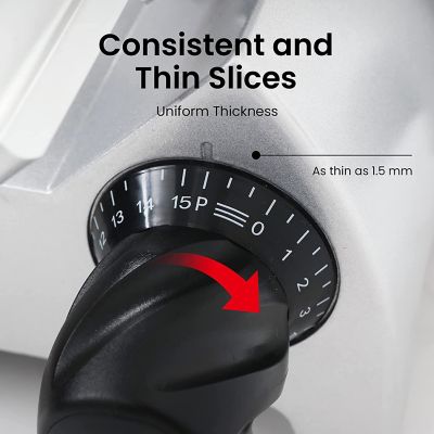 Image showing 5 th TooGooD Commercial Slicer, 1AFS403TD
