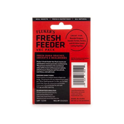 Image showing  Fresh Feeder Vac Pack Variety Mix Reptile Food