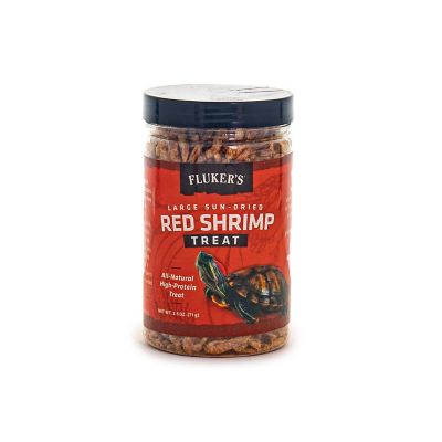Image showing  Large Sun-Dried Red Shrimp for Turtles and Fish
