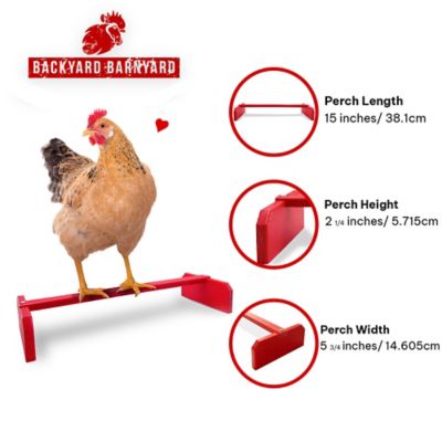 Image showing  Chicken Roosting Bar Perch for Poultry Coop or Chick Brooder, Washable, Made in USA