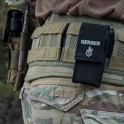 Image showing 7 th Gerber Truss Titanium Needle Nose Multi-Tool, Black Sheath