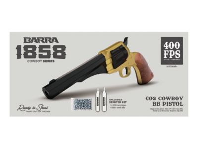 Barra Airguns 1858 Co2 Pistol Kit with BBs and Co2