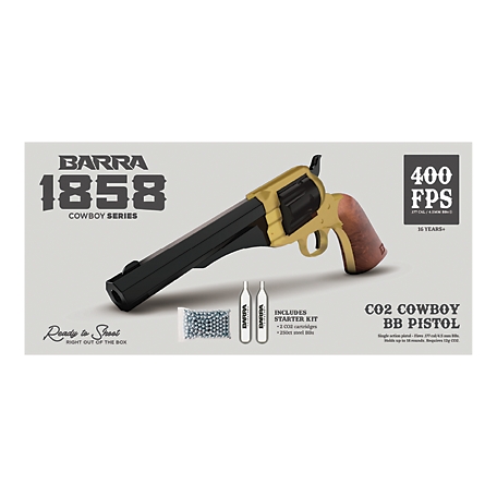 Barra Airguns 1858 Co2 Pistol Kit with BBs and Co2 at Tractor Supply Co.