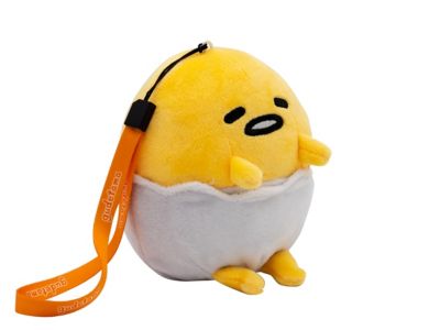 Image showing  Gudetama the Lazy Egg, Shell Small Size Soft Plush Toy, with Hand Strap, TF811385