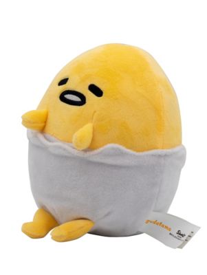 Teknofun Gudetama the Lazy Egg, Shell Medium Size Soft Plush Toy, TF811388