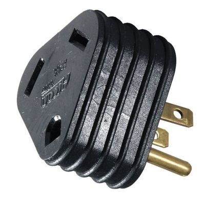 Image showing  30A Female to 15A Male Power Cord Adapter