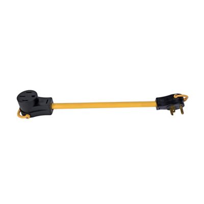 Arcon 50A Female to 30A Male Power Cord Adapter, 110V, 18 in. Length