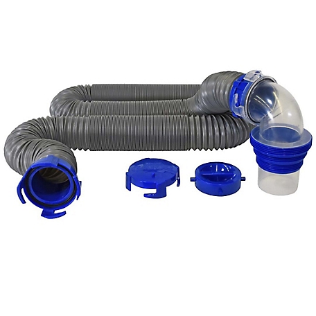 Duraflex Gator Sewer Hose Kit, 15 Foot Extended Length and 53 Inch Compressed Length, 22003