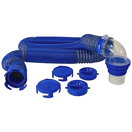 Duraflex Gator Sewer Hose Kit, 20 Foot Extended Length and 76 Inch Compressed Length, 22006