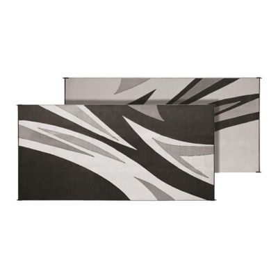 Faulkner Summer Waves Design Patio Mat, 20 x 8', Reversible Fabric, 46341