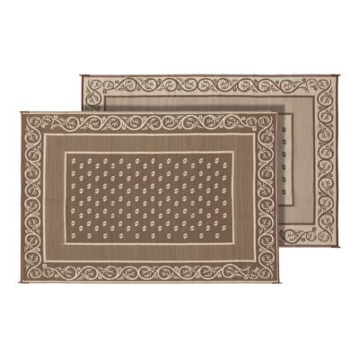 Faulkner Vineyard Design Patio Mat, 16 x 8', Reversible Fabric, 49599