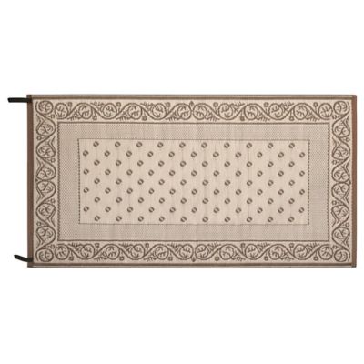 Image showing  Vineyard Design Patio Mat, 20 ft. x 8 ft., Reversible Fabric