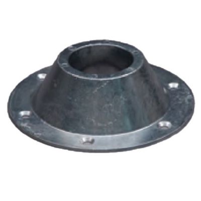 Heng's Industries Surface Mount Table Leg Base, Standard Round Cone, 6-1/2 Inch Dia. HGSB