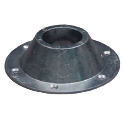Heng's Industries Surface Mount Table Leg Base, Standard Round Cone, 6-1/2 in.