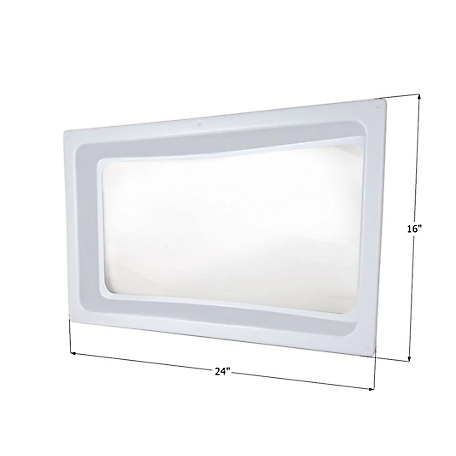Icon Skylight Inner Dome, Clear ABS Plastic, 01981