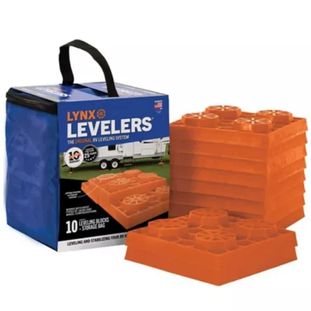 Tri-Lynx Leveling Blocks 10 pieces. RV Leveling & Stabilizers