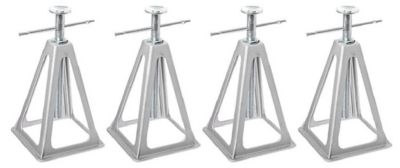 Ultra-Fab Aluminum Trailer Stabilizer Jack Stands to Stabilize Tent Campers and Smaller Trailers, Set Of 4, 48-979004