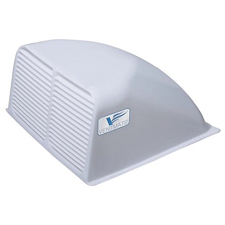 Ventmate Exterior Mount Roof Vent Cover with an Aerodynamic Design, White, 67310