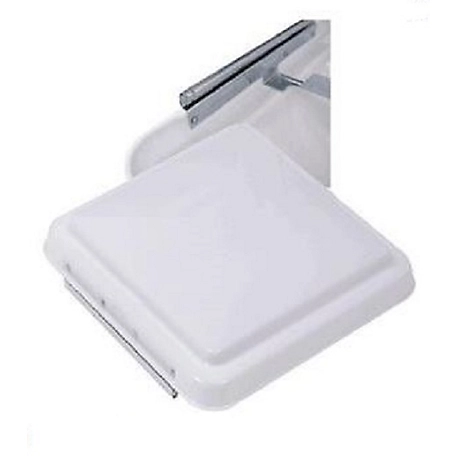 Ventmate Roof Vent Lid for 14 x 14 in.,White, 63113