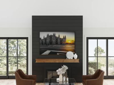 Image showing  Cottage Fireplace Mantel Shelf, MCOTT7257AGOKNONE