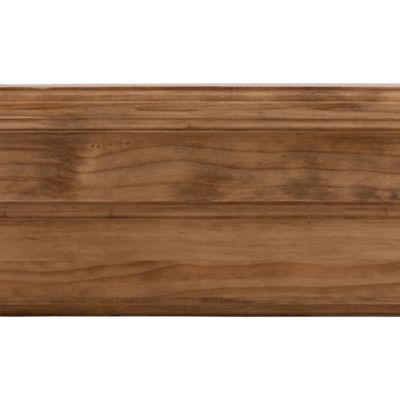 Image showing 9 th Dogberry Collections 60 in. French Corbel Fireplace Mantel Shelf, Aged Oak