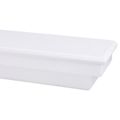 Image showing  French Corbel Fireplace Mantel Shelf, MFCOR6077WHITNONE