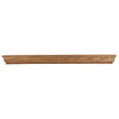Dogberry Collections Shaker Fireplace Mantel Shelf, MSHAK7277AGOKNONE