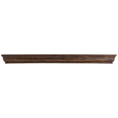 Dogberry Collections Shaker Fireplace Mantel Shelf, MSHAK6077DKCHNONE