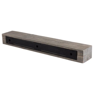 Image showing 7 th Dogberry Collections 60 in. Solid Beam Fireplace Mantel Shelf