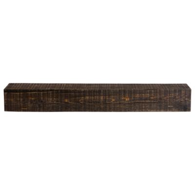 Image showing  48 in. Solid Beam Fireplace Mantel Shelf, Chocolate