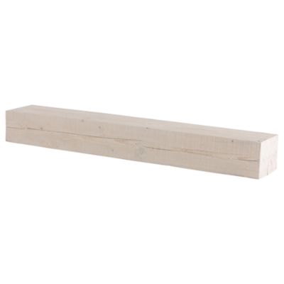 Image showing  Solid Beam Fireplace Mantel Shelf, MSOLD4806WHITNONE