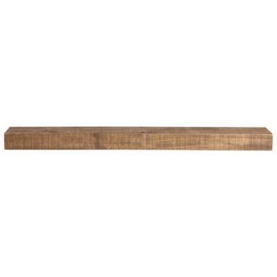 Dogberry Collections 42 in. Solid Timber Floating Shelf, Aged Oak