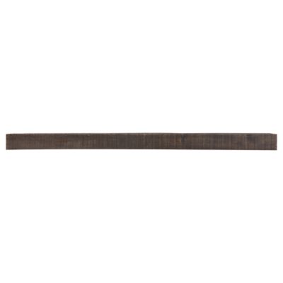 Dogberry Collections 60 in. Solid Timber Floating Shelf, Chocolate