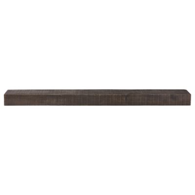 Image showing  60 in. Solid Timber Floating Shelf, Chocolate