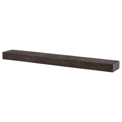 Image showing  72 in. Solid Timber Floating Shelf, Chocolate
