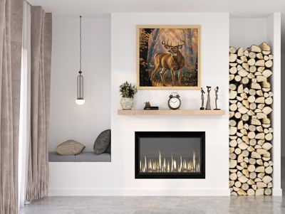 Image showing 6 th Dogberry Collections Solid Timber Floating Shelf, STIMB2463UNFINONE