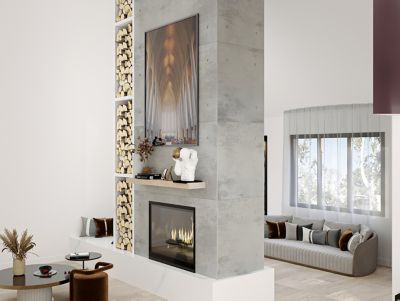 Image showing 7 th Dogberry Collections Solid Timber Floating Shelf, STIMB4863UNFINONE